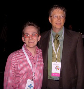 Jeff Hanson and Bill Gates - Famous Friends